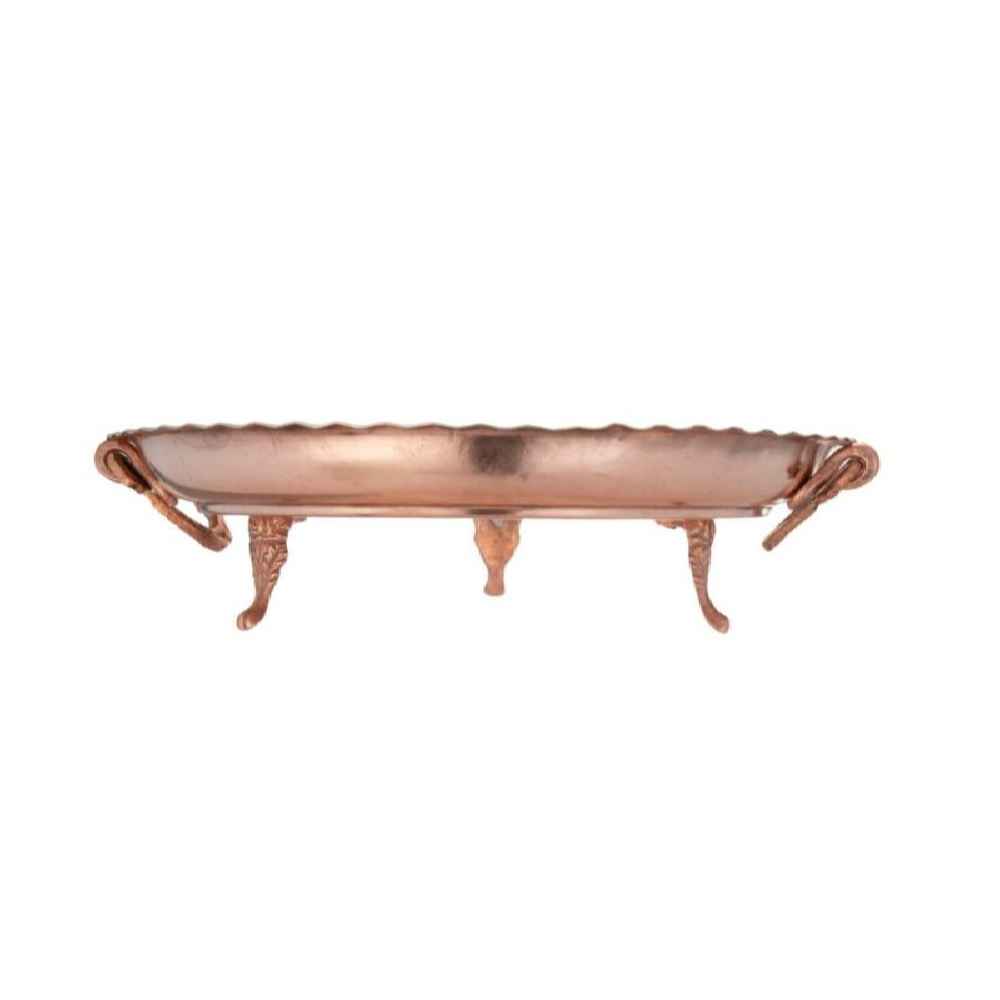 Price and Buy Persian Copper Serving Platter Hammered Raz - Image 3