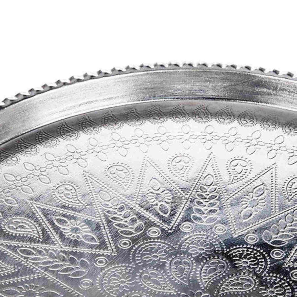 Price and Buy Persian Copper Serving Tray Hammered Model Hormized - Image 3