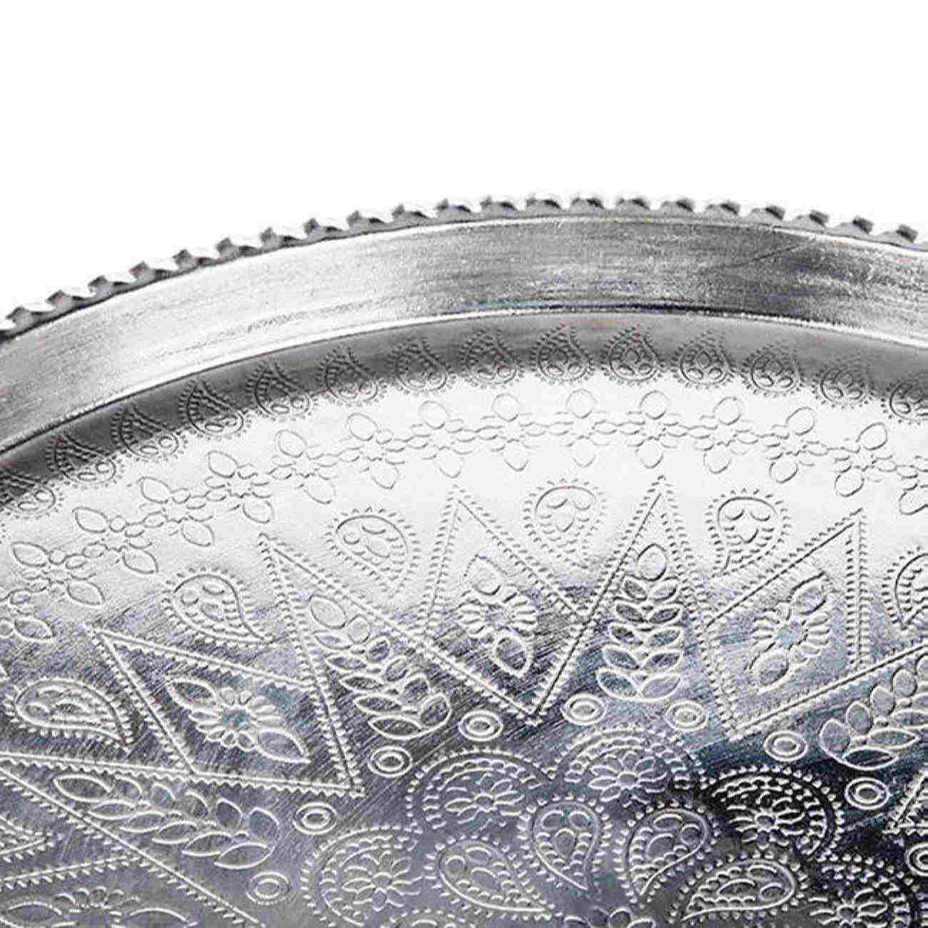 Price and Buy Persian Copper Serving Tray Hammered Model Hormized - Image 3