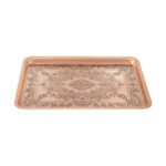 Price and Buy Persian Copper Serving Tray Hammered Traditional Paisley Handcrafted