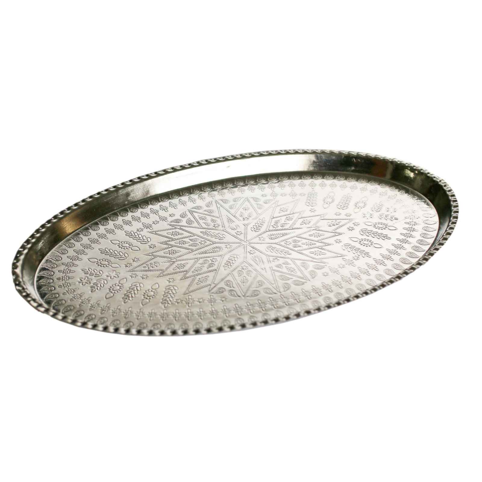 Price and Buy Persian Copper Serving Tray Traditionally Hammered G47 - Image 3