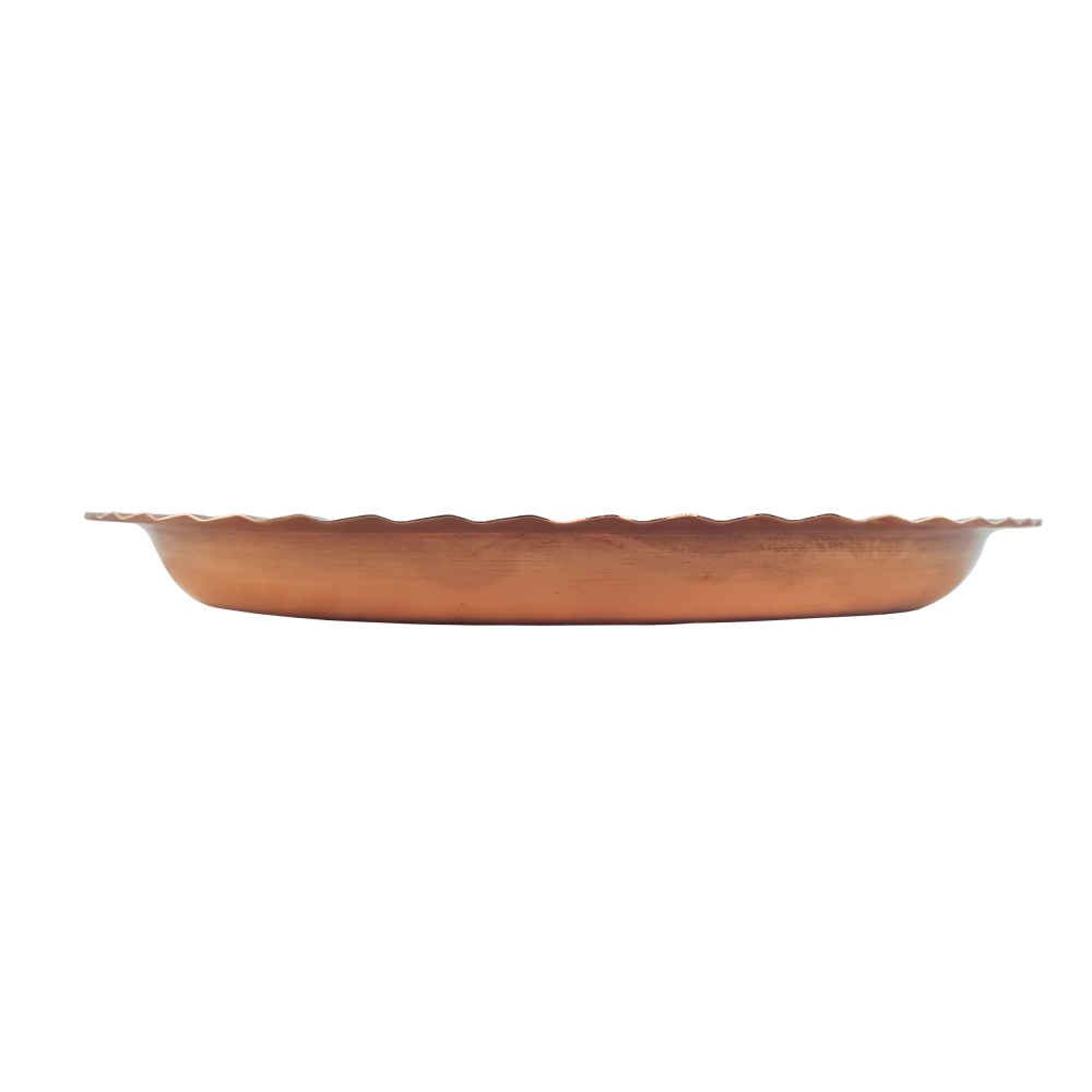 Price and Buy Persian Copper Serving Tray Traditionally Hammered Mahestan - Image 3