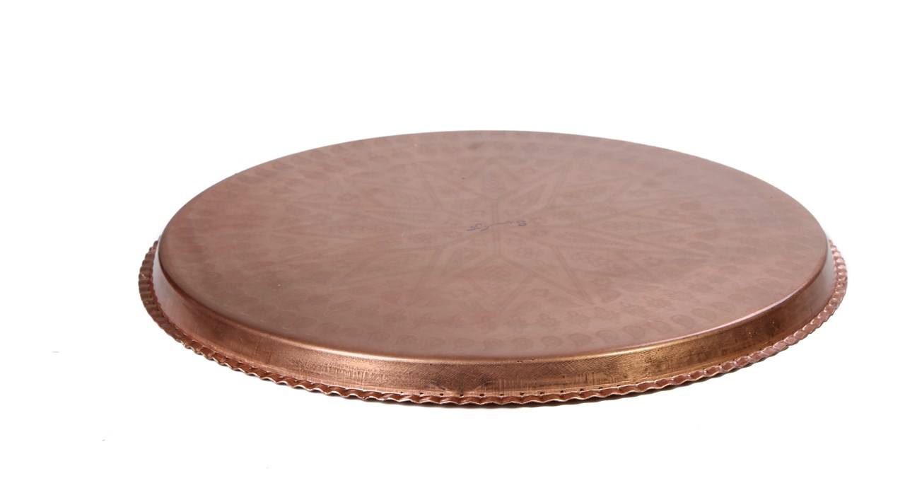Price and Buy Persian Copper Serving Tray Traditionally Hammered Msi01 - Image 3