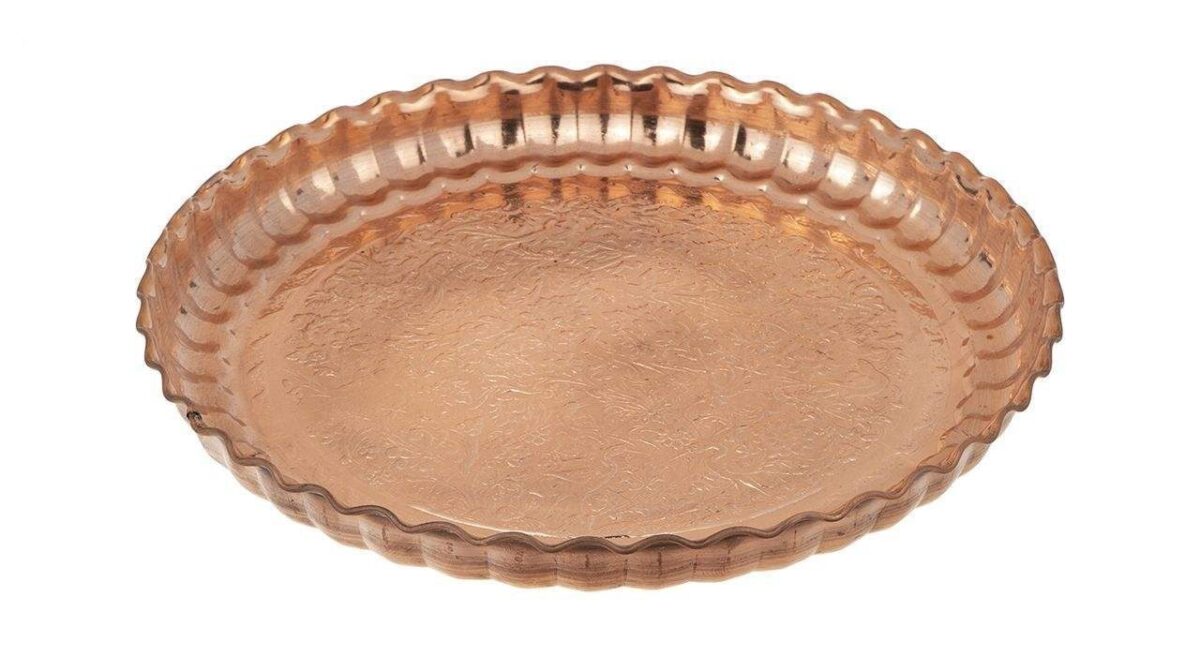 Price and Buy Persian Copper Serving Tray Traditionally Hammered Msi - Image 3