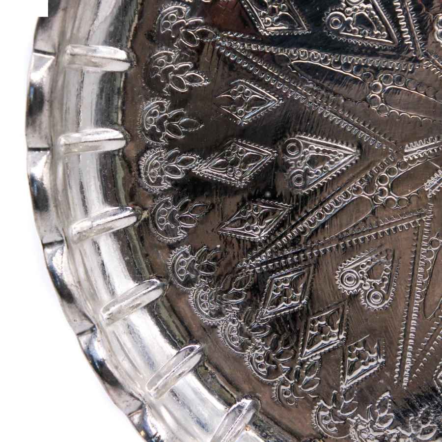 Price and Buy Persian Copper Serving Tray Traditionally Hammered Noqre34 - Image 3