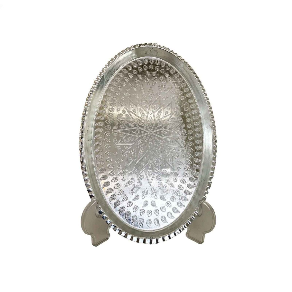 Price and Buy Persian Copper Serving Tray Traditionally Hammered Tara - Image 3