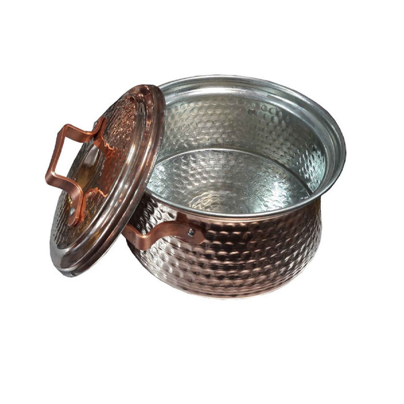 Price and Buy Persian Copper Stock Pot – Hammered & Handmade Aftab - Image 3