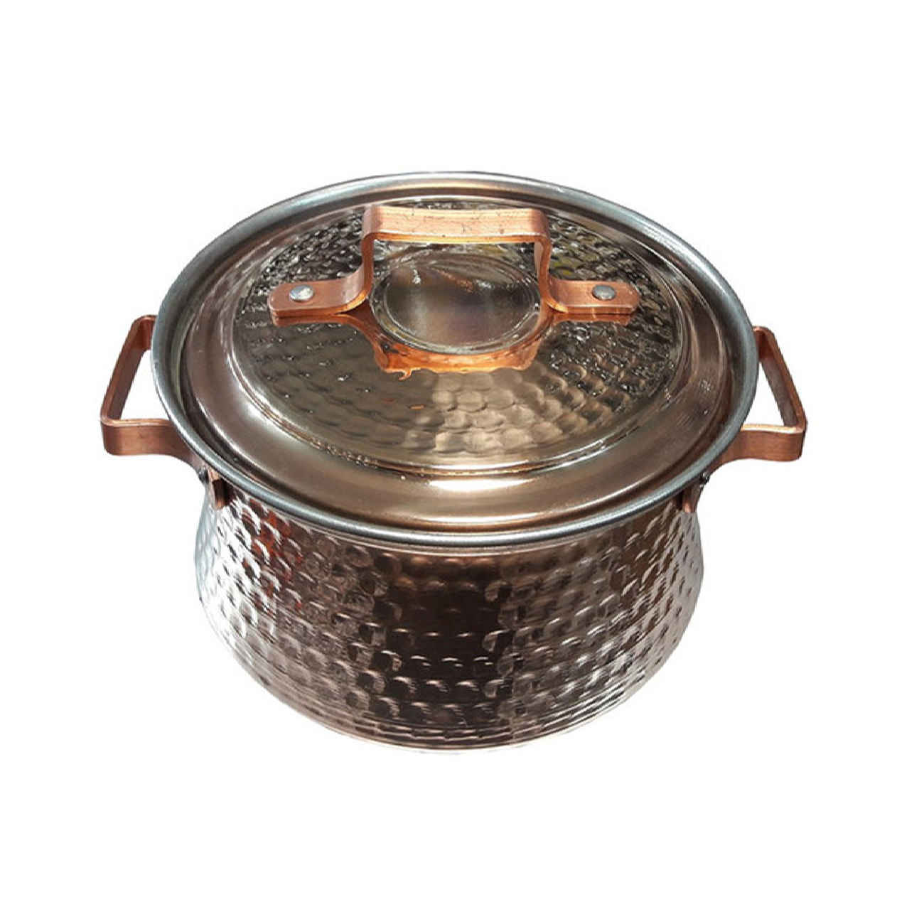Price and Buy Persian Copper Stock Pot – Hammered & Handmade Aftab - Image 4