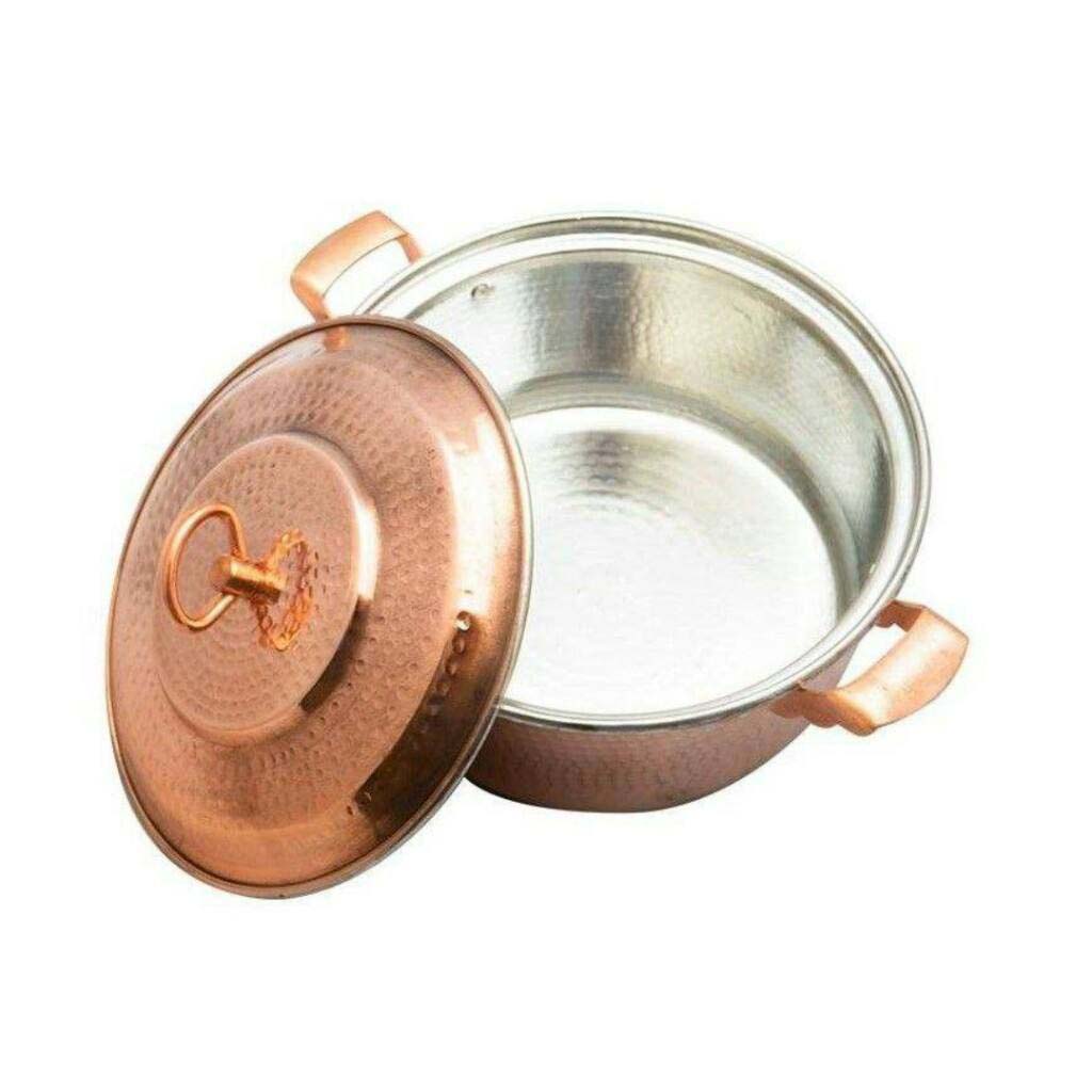Price and Buy Persian Copper Stock Pot – Traditional Cooking Pot Model 014 - Image 3