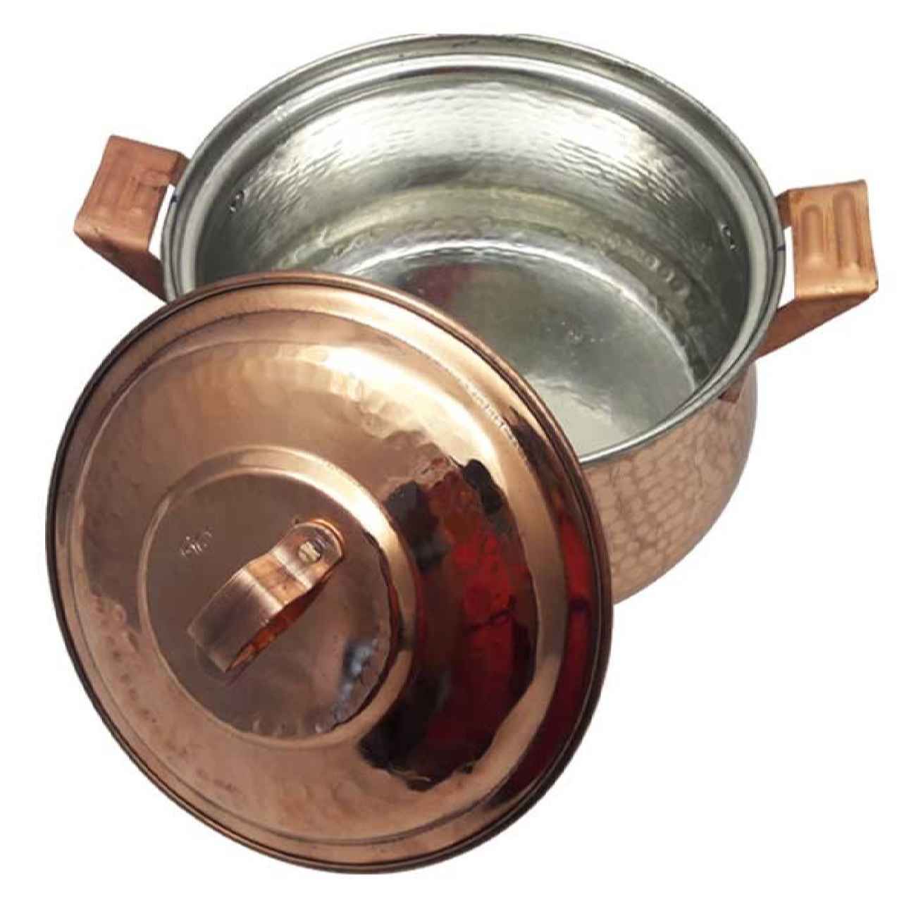 Price and Buy Persian Copper Stock Pot – Traditional Hammered Cooking Model Hamoon - Image 3