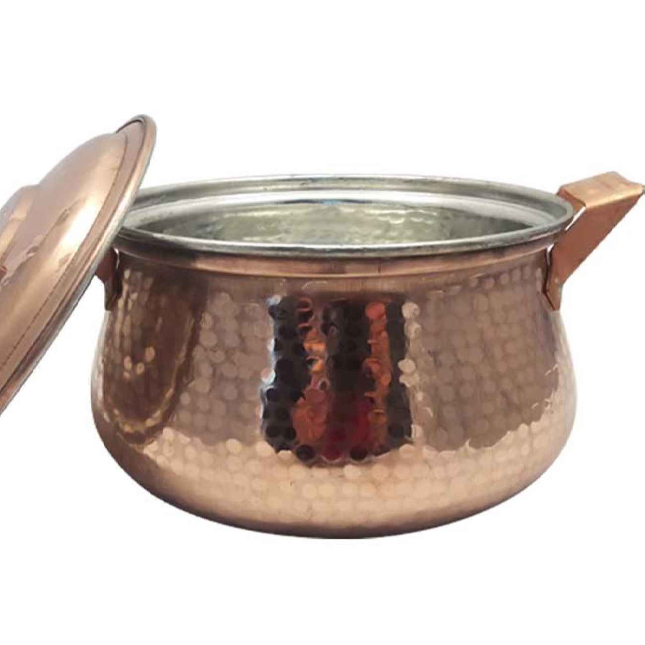 Price and Buy Persian Copper Stock Pot – Traditional Hammered Cooking Model Hamoon - Image 4