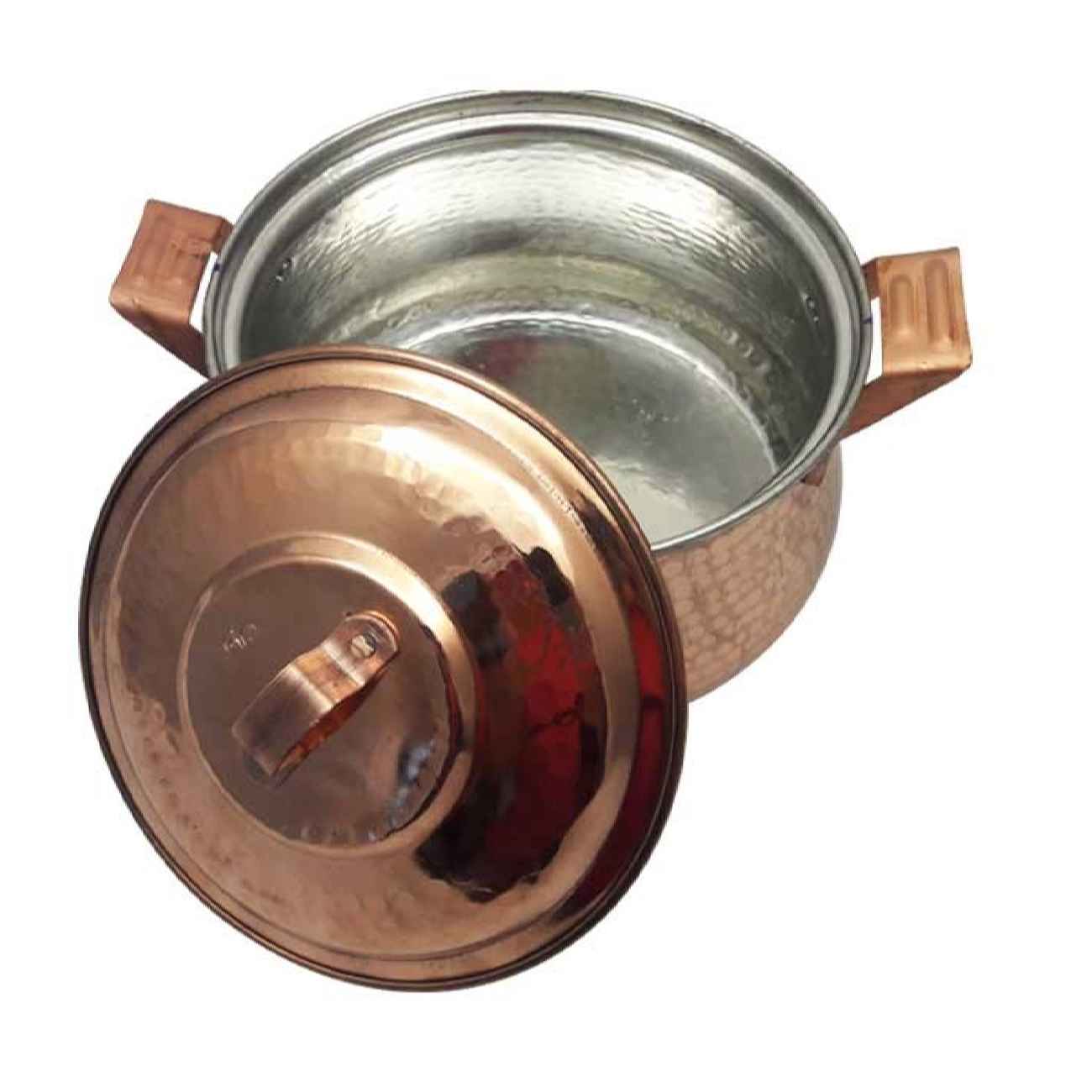 Price and Buy Persian Copper Stock Pot – Traditional Hammered Cooking Model Zubin - Image 4