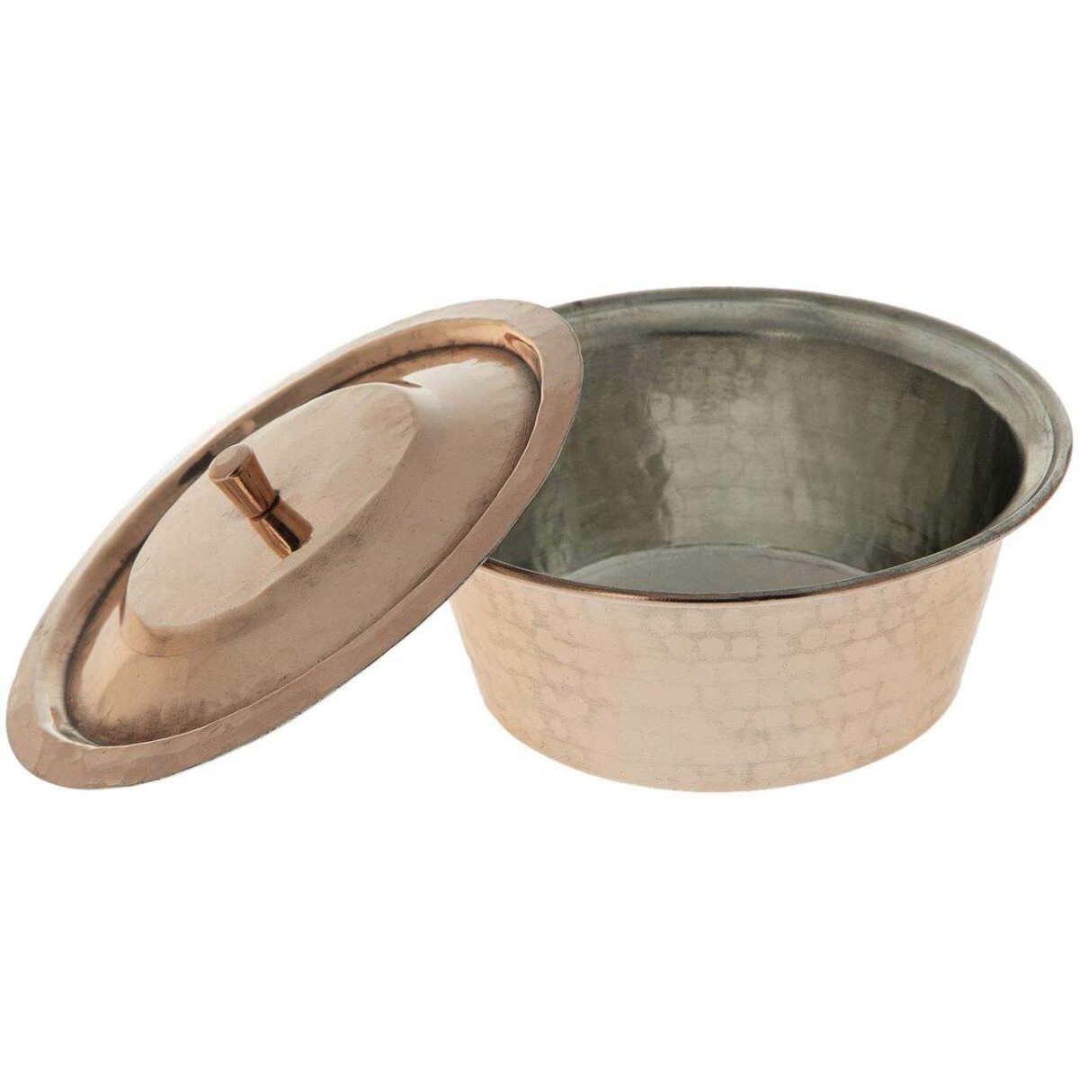 Price and Buy Persian Copper Stock Pot – Traditional Hammered Cooking Style D745 - Image 3