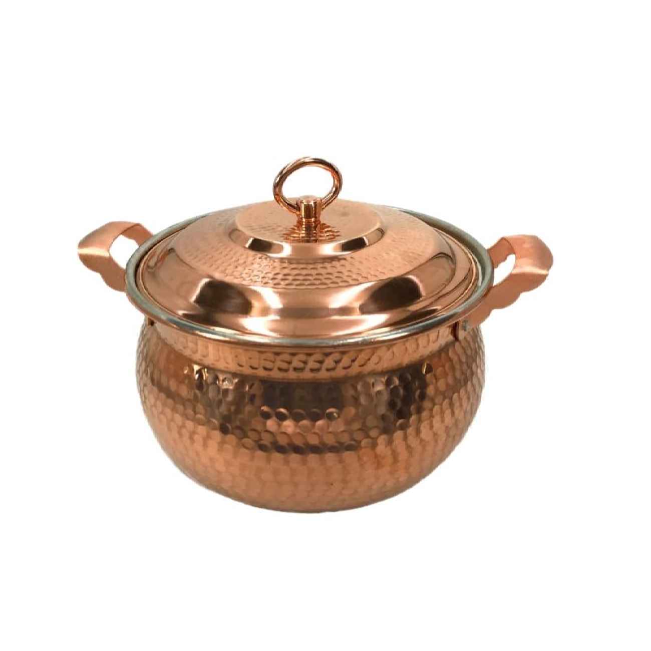 Price and Buy Persian Copper Stock Pot – Traditional Hammered Cooking Style Negin