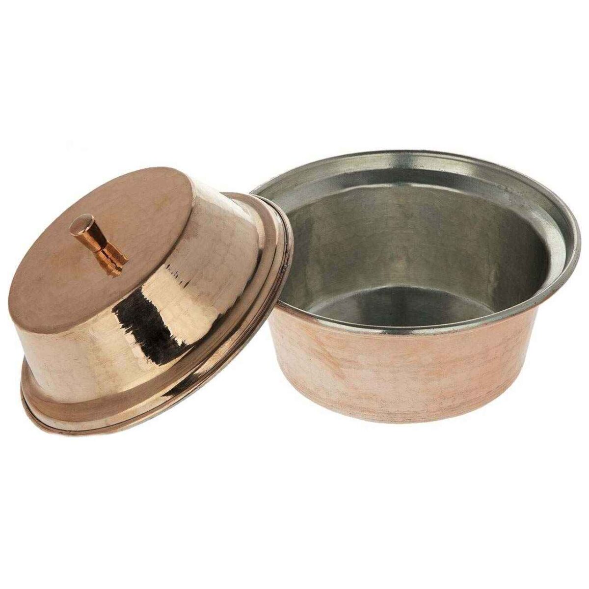 Price and Buy Persian Copper Stock Pot – Traditional Hammered Cooking Style W542 - Image 4