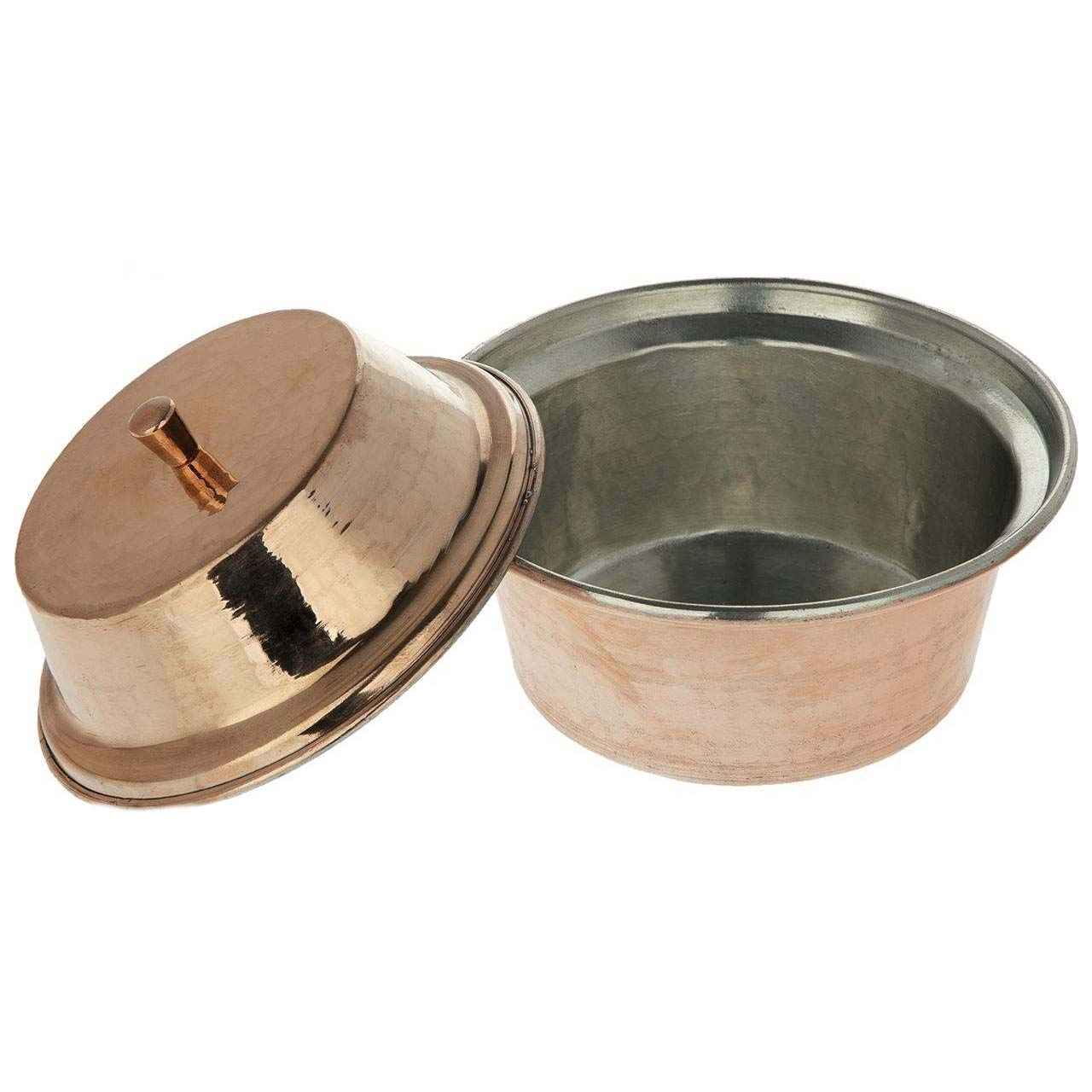 Price and Buy Persian Copper Stock Pot – Traditional Hammered Cooking Style W542 - Image 4