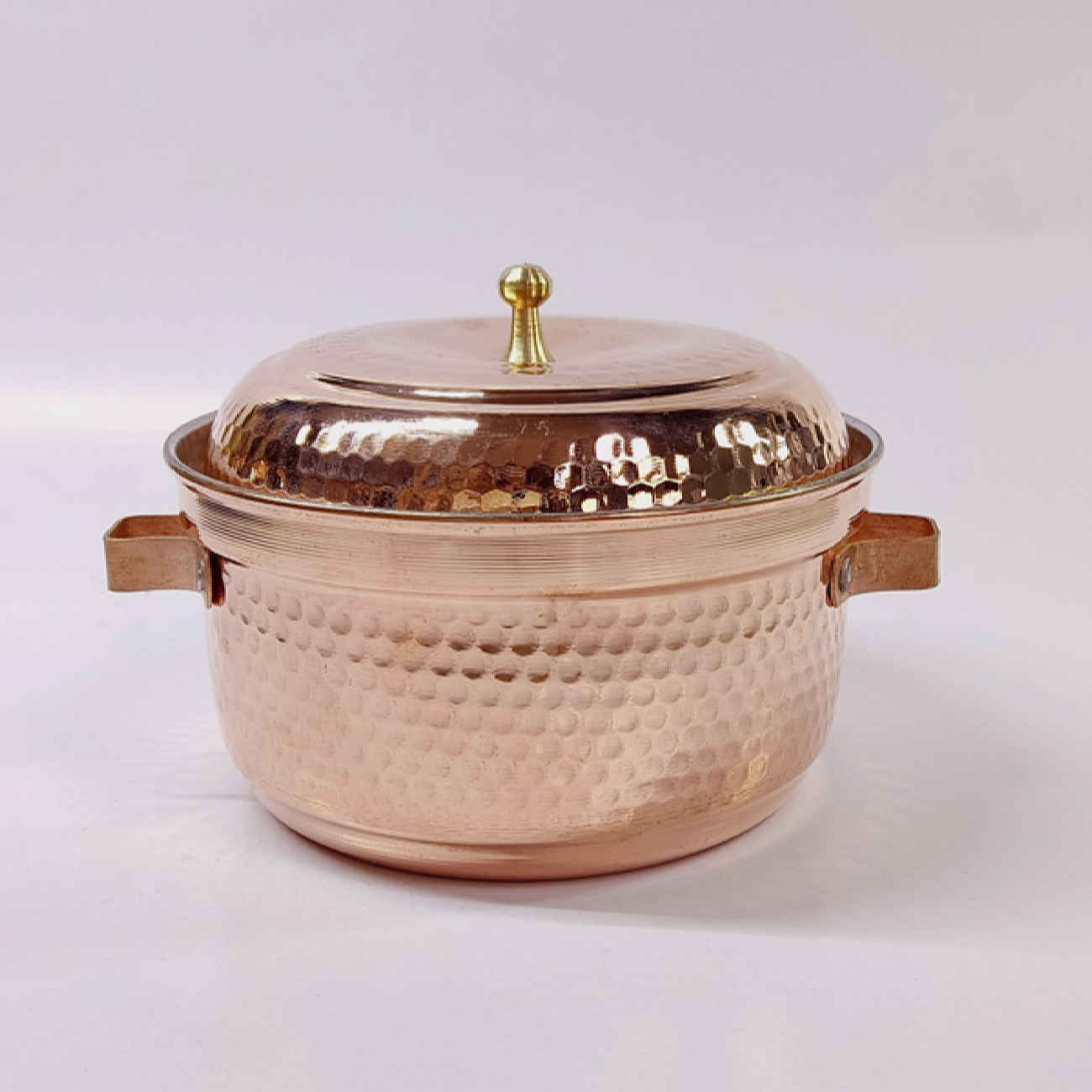 Price and Buy Persian Copper Stock Pot – Traditional Hammered Cooking Style - Image 3