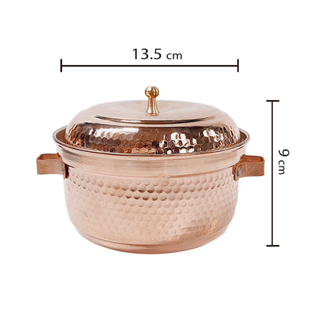 Price and Buy Persian Copper Stock Pot – Traditional Hammered Cooking Style - Image 7