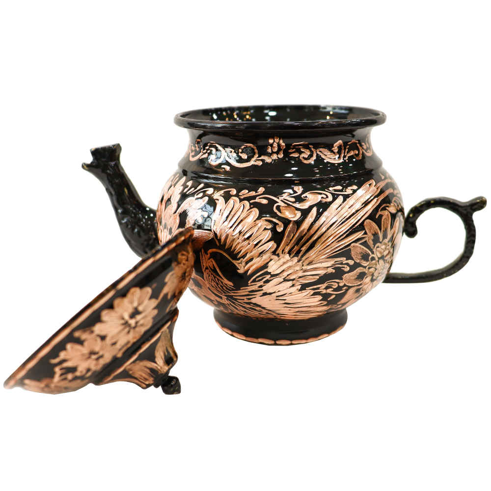 Price and Buy Persian Copper Stovetop Samovar Decorative Tea Maker with Teapot Engraved - Image 5
