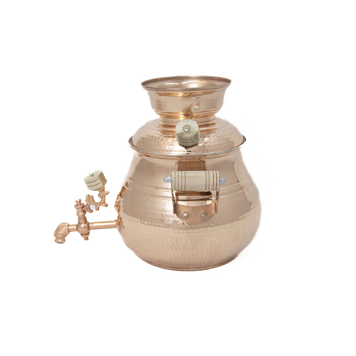 Price and Buy Persian Copper Stovetop Samovar Tea Maker Model Daria - Image 3