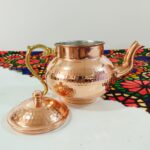Price and Buy Persian Copper Stovetop Samovar Tea Maker with Teapot Model Abeeha - Image 4