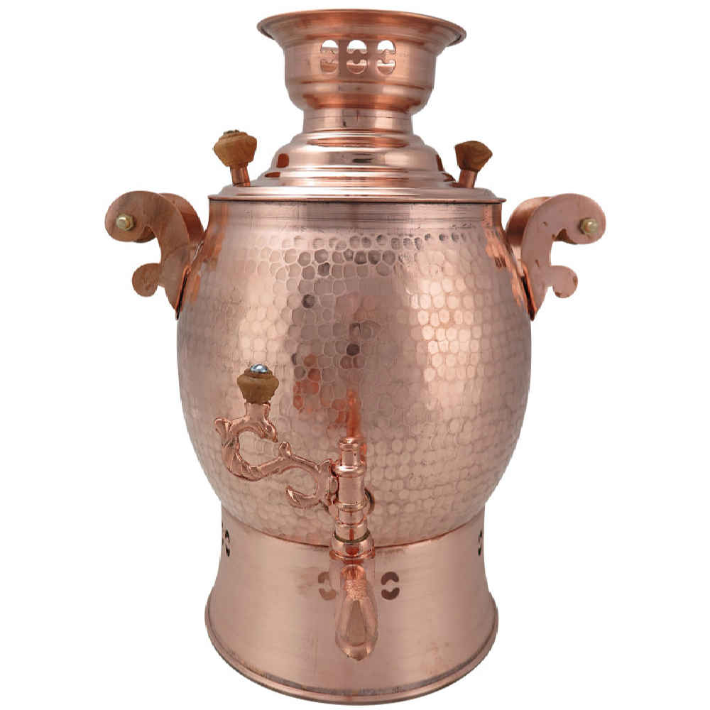 Price and Buy Persian Copper Stovetop Samovar Traditional Design 3-Liter