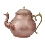 Price and Buy Persian Copper Tea Kettle Durable Stovetop Traditional Hammered Artaxerxes
