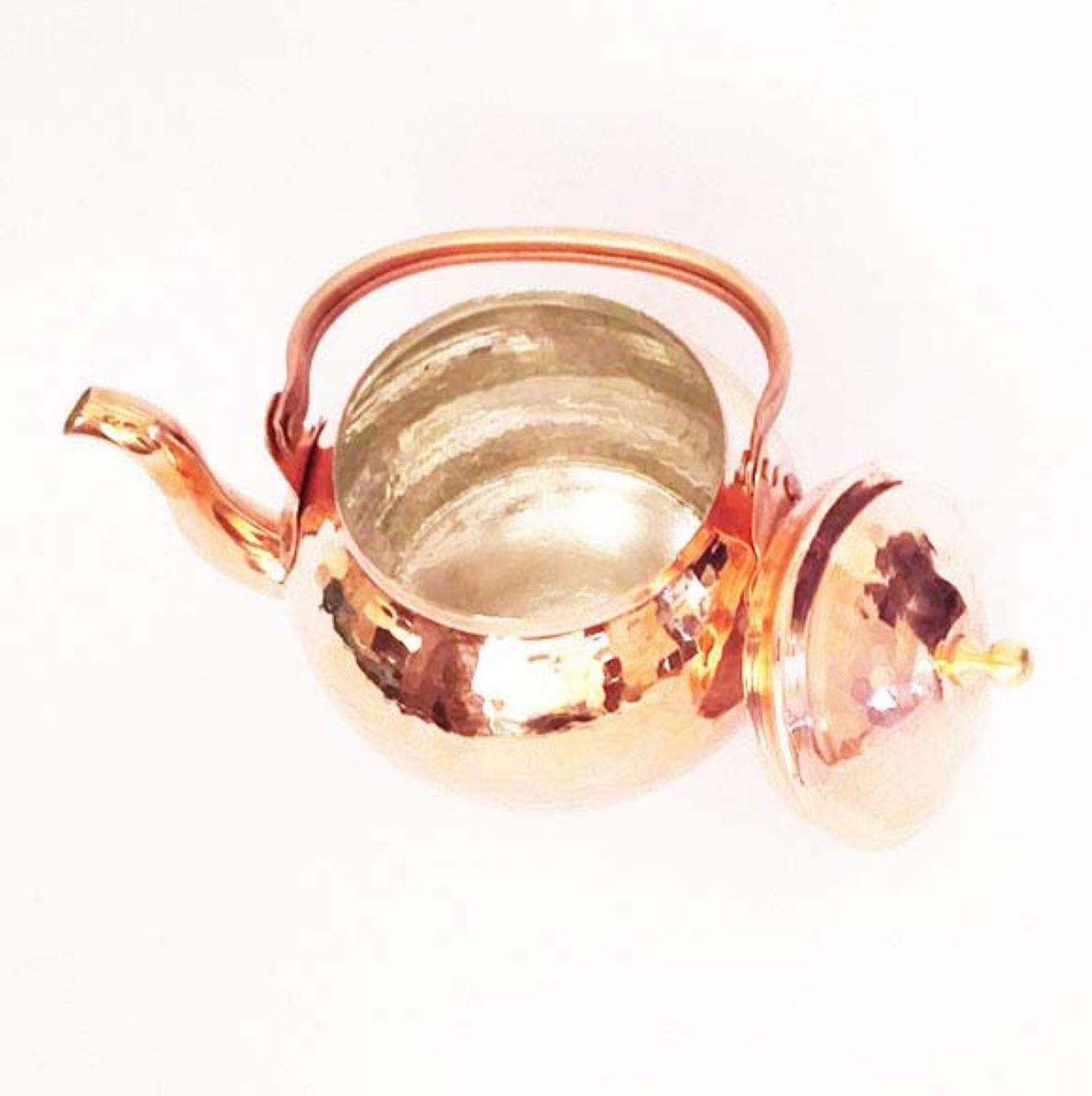 Price and Buy Persian Copper Tea Kettle Durable Stovetop Traditional Hammered Asghar - Image 3