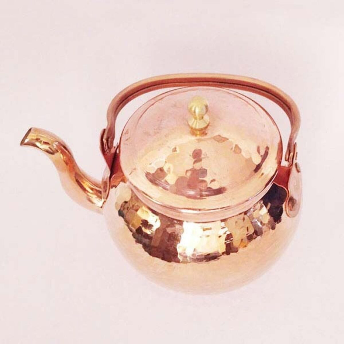 Price and Buy Persian Copper Tea Kettle Durable Stovetop Traditional Hammered Asghar - Image 4