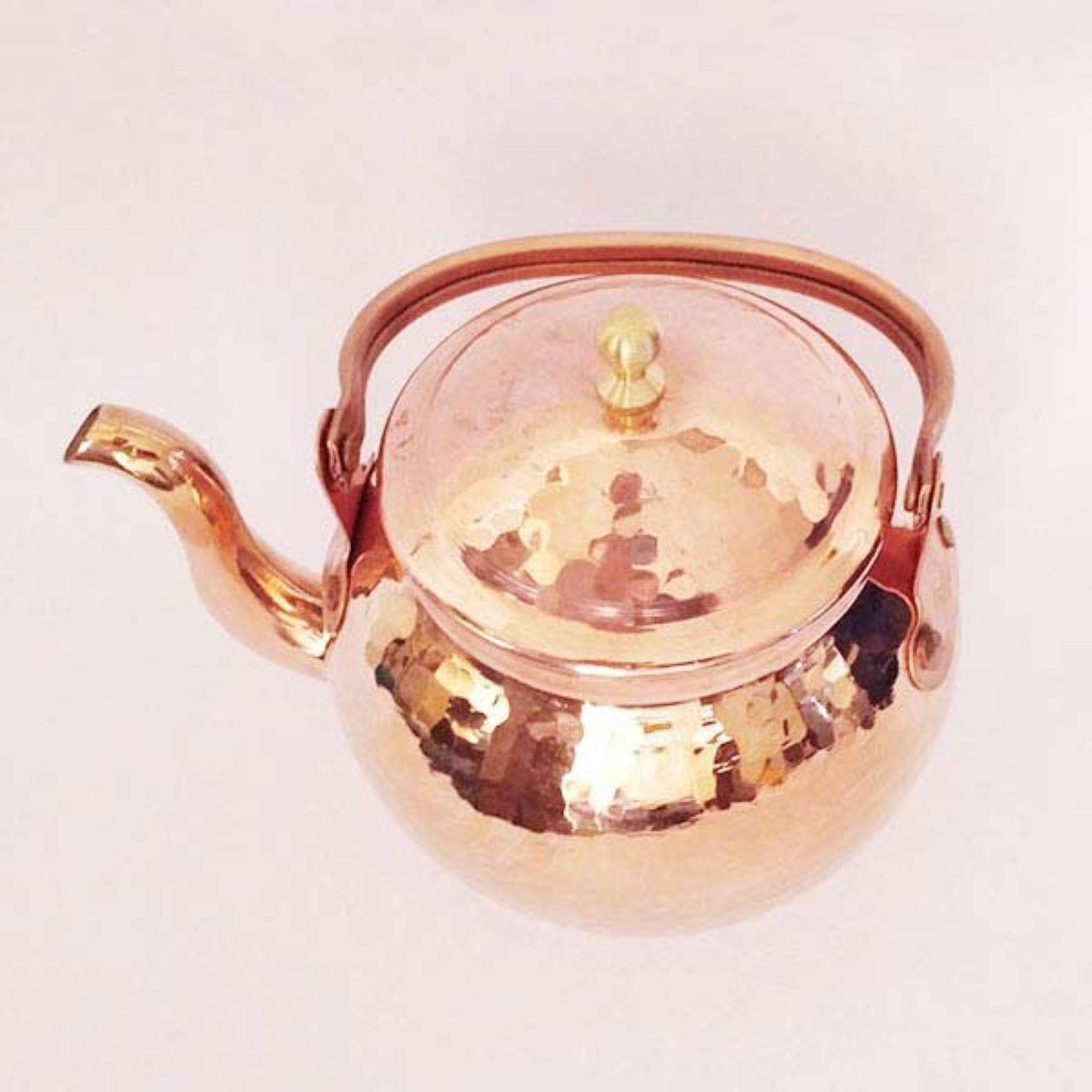 Price and Buy Persian Copper Tea Kettle Durable Stovetop Traditional Hammered Asghar - Image 4