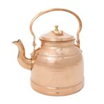 Price and Buy Persian Copper Tea Kettle Durable Stovetop Traditional Hammered Kamran