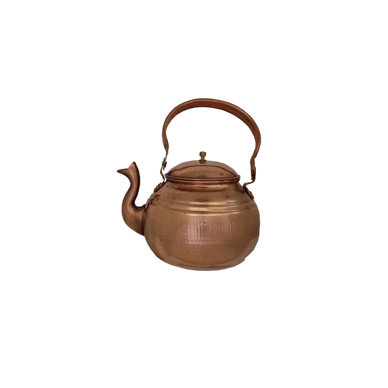 Price and Buy Persian Copper Tea Kettle Durable Stovetop Traditional Hammered Yas