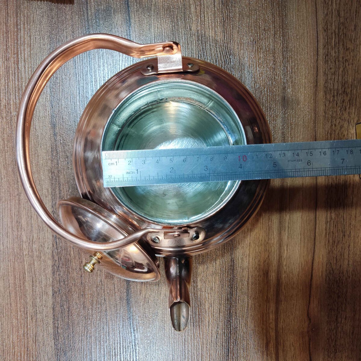 Price and Buy Persian Copper Tea Kettle Durable Stovetop Traditional Hammered Yas - Image 3