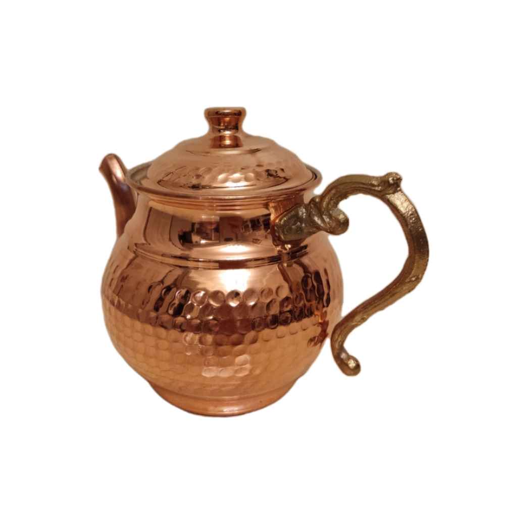 Price and Buy Persian Copper Teapot Handcrafted and Hammered Bahram - Image 3