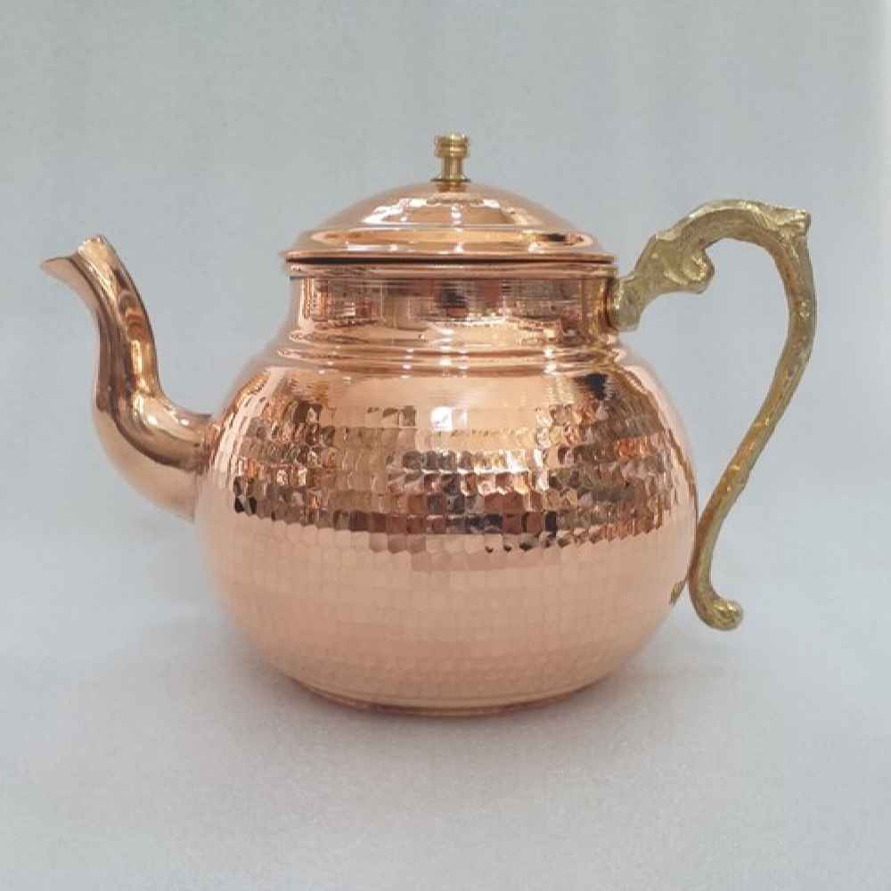 Price and Buy Persian Copper Teapot Handcrafted and Hammered Elika