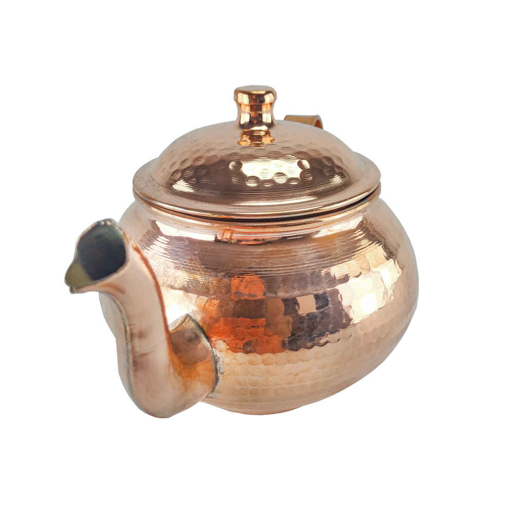 Price and Buy Persian Copper Teapot Handcrafted and Hammered Haleh - Image 3