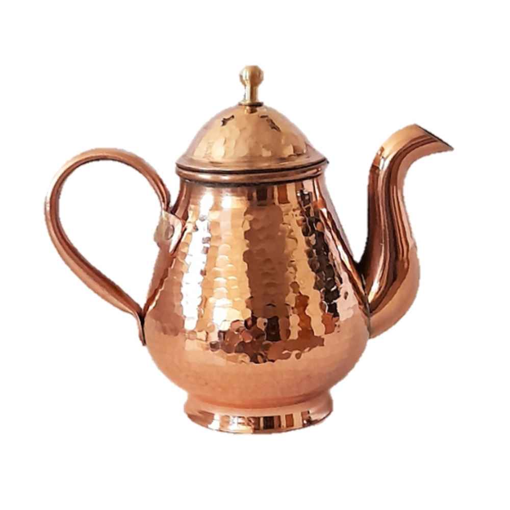Price and Buy Persian Copper Teapot Handcrafted and Hammered Shaghayegh