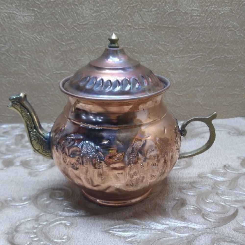 Price and Buy Persian Copper Teapot Handcrafted and Hammered Sushian