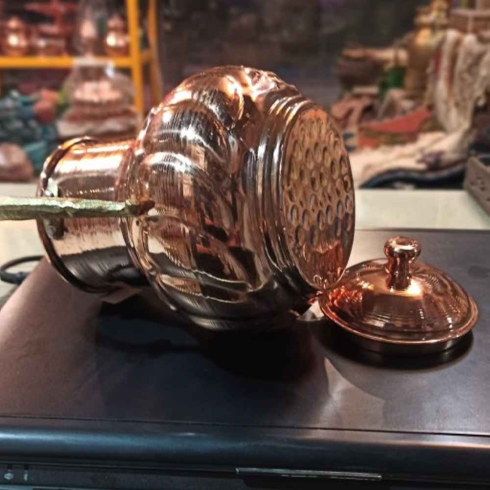 Price and Buy Persian Copper Teapot Handcrafted and Hammered Yuna - Image 3