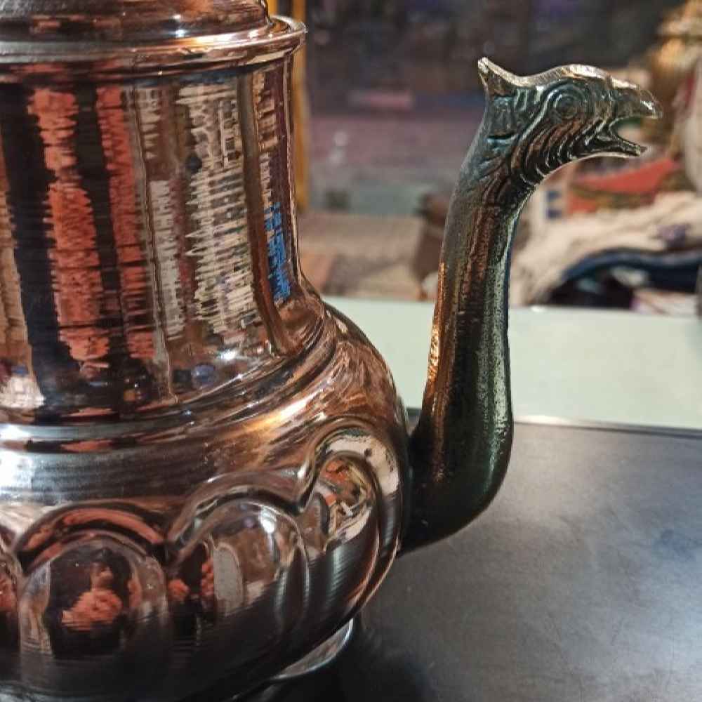Price and Buy Persian Copper Teapot Handcrafted and Hammered Yuna - Image 4