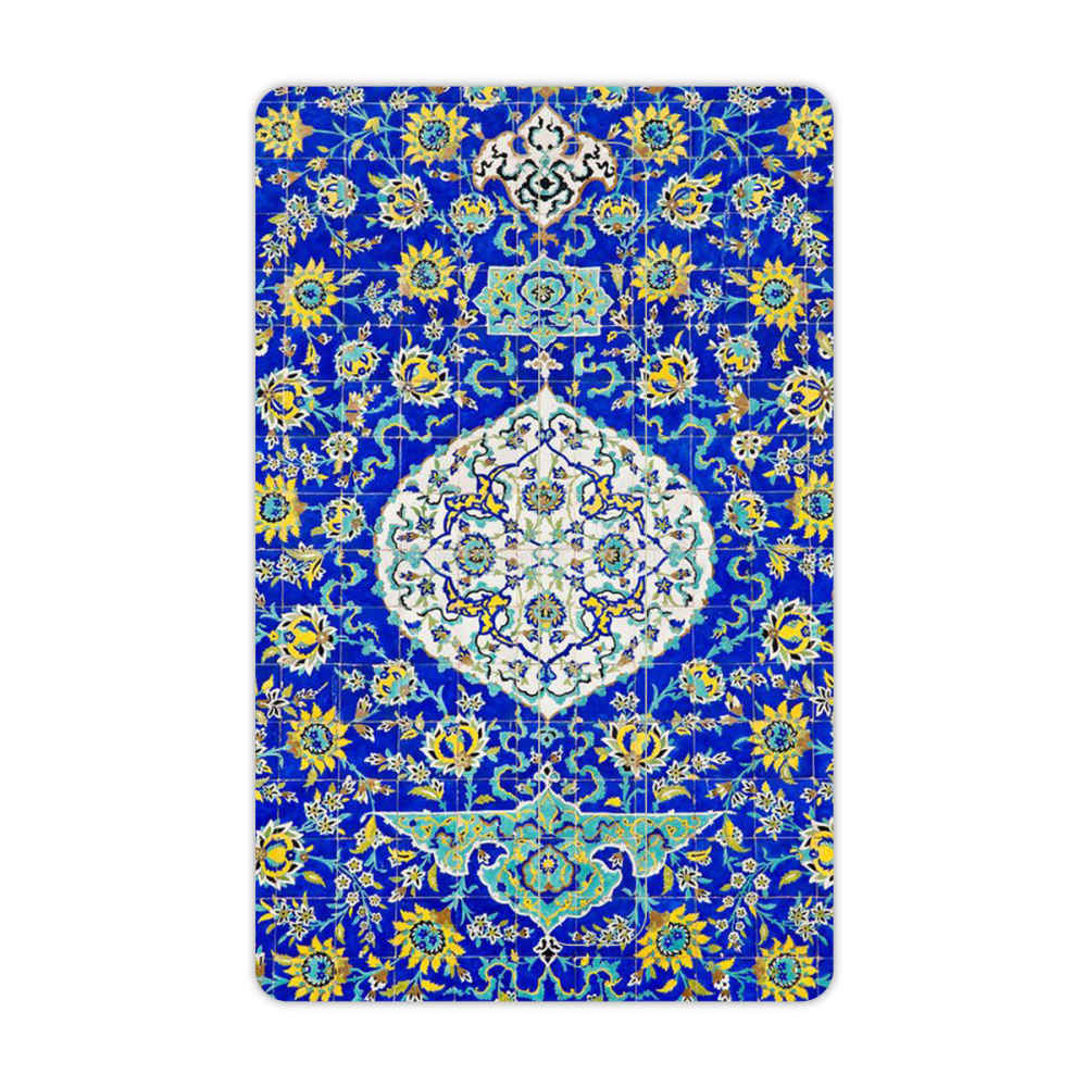 Price and Buy Persian Credit Card Sticker – Blue Pattern