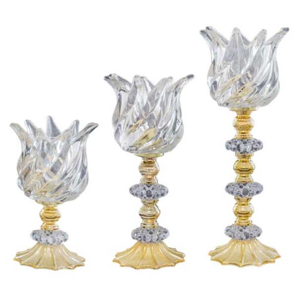 Price and Buy Persian Crystal Candlestick Tulip Shaped Set of 3_68fc8f35a8389.jpeg Price and Buy Persian Crystal Candlestick Tulip Shaped Set of 3