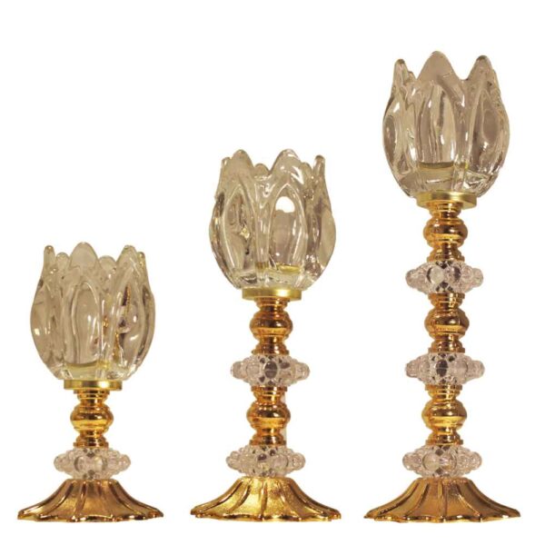 Price and Buy Persian Crystal Candlestick Tulip Shaped Set of 3_68fc8f3d9f1c0.jpeg Price and Buy Persian Crystal Candlestick Tulip Shaped Set of 3