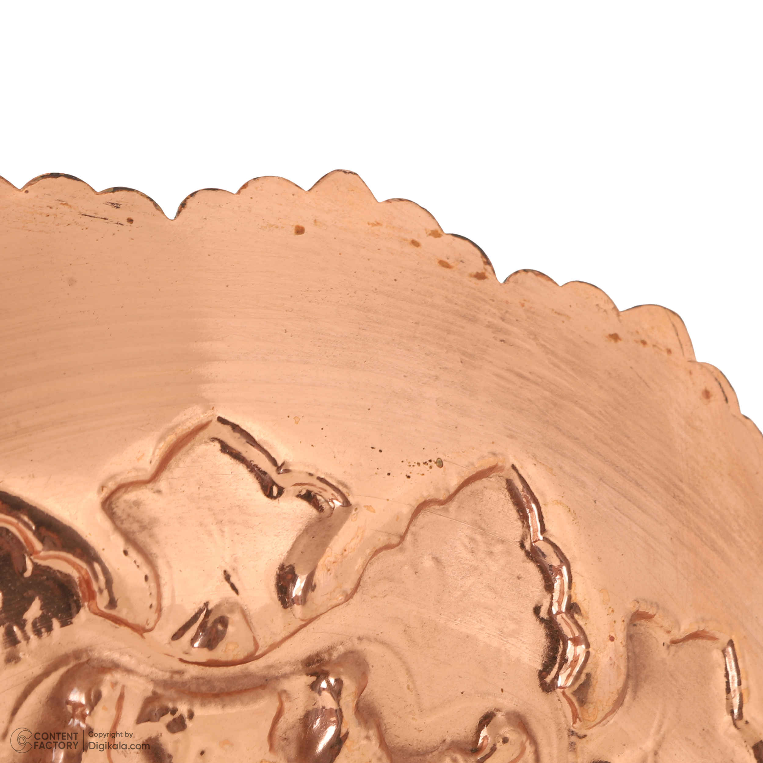 Price and Buy Persian Decorative Copper Engraved Wall Plate Traditional in Chogan Design - Image 5