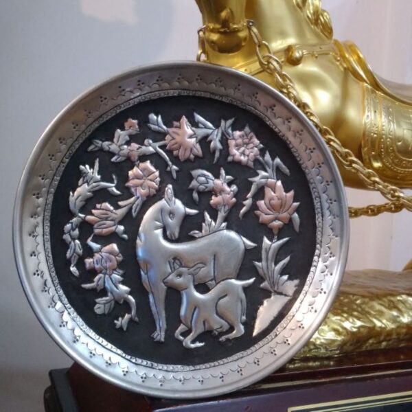 Price and Buy Persian Decorative Copper Plate Hand Engraved in Deer with its Fawn Design_69004dd2e3342.jpeg Price and Buy Persian Decorative Copper Plate Hand Engraved in Deer with its Fawn Design