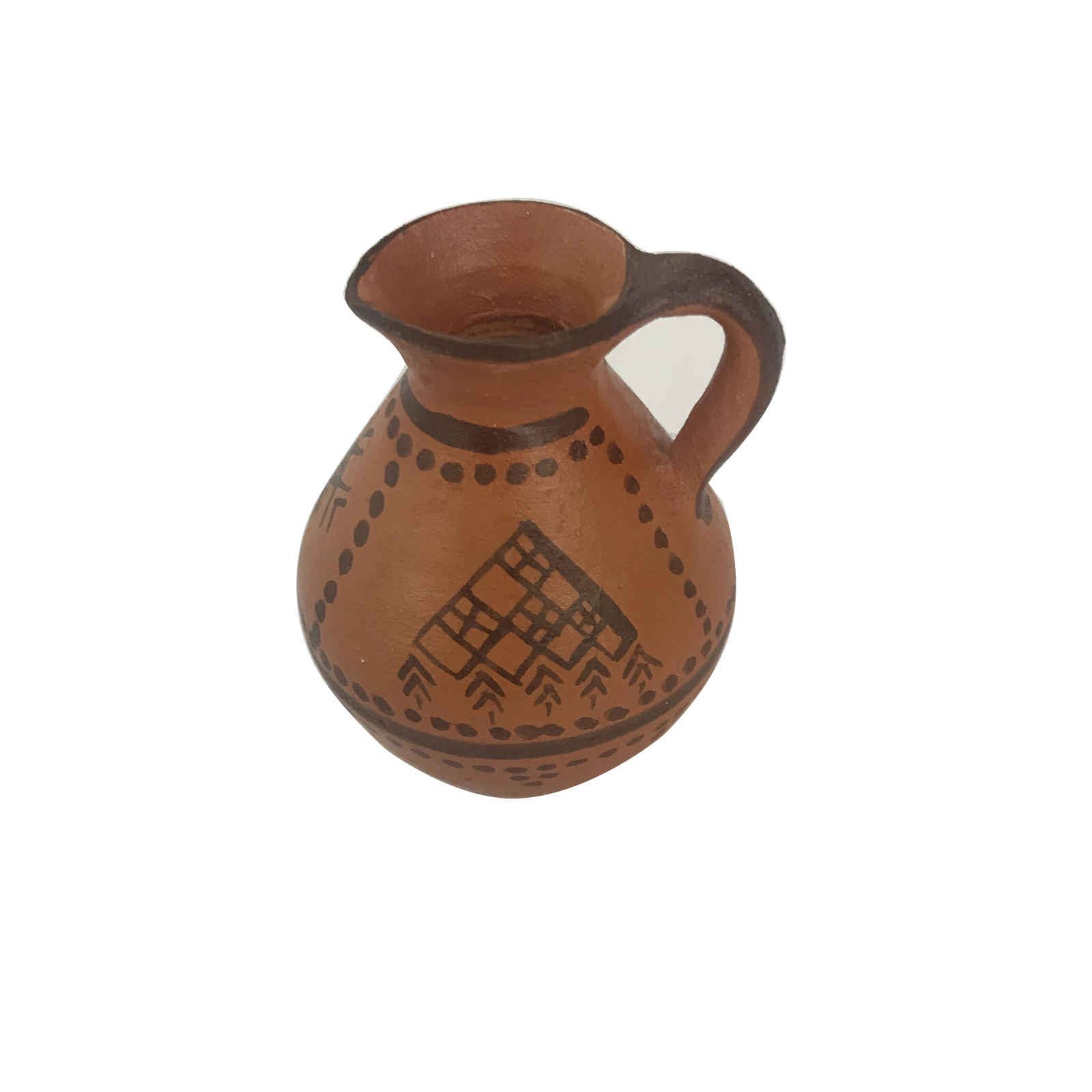 Price and Buy Persian Decorative Pottery Pitcher Hand-Painted Art Motif Kalporagan - Image 3