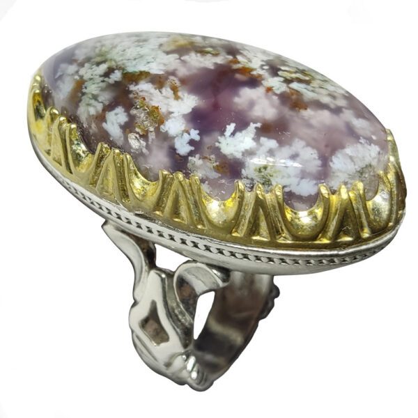 Price and Buy Persian Dendritic Agate Shajar Silver Ring for Men Blossom_68fef89610189.jpeg Price and Buy Persian Dendritic Agate Shajar Silver Ring for Men Blossom