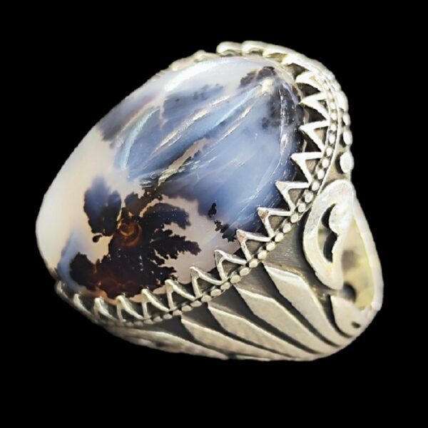 Price and Buy Persian Dendritic Agate Shajar Silver Ring for Men Fatima_68fef8b4cd001.jpeg Price and Buy Persian Dendritic Agate Shajar Silver Ring for Men Fatima