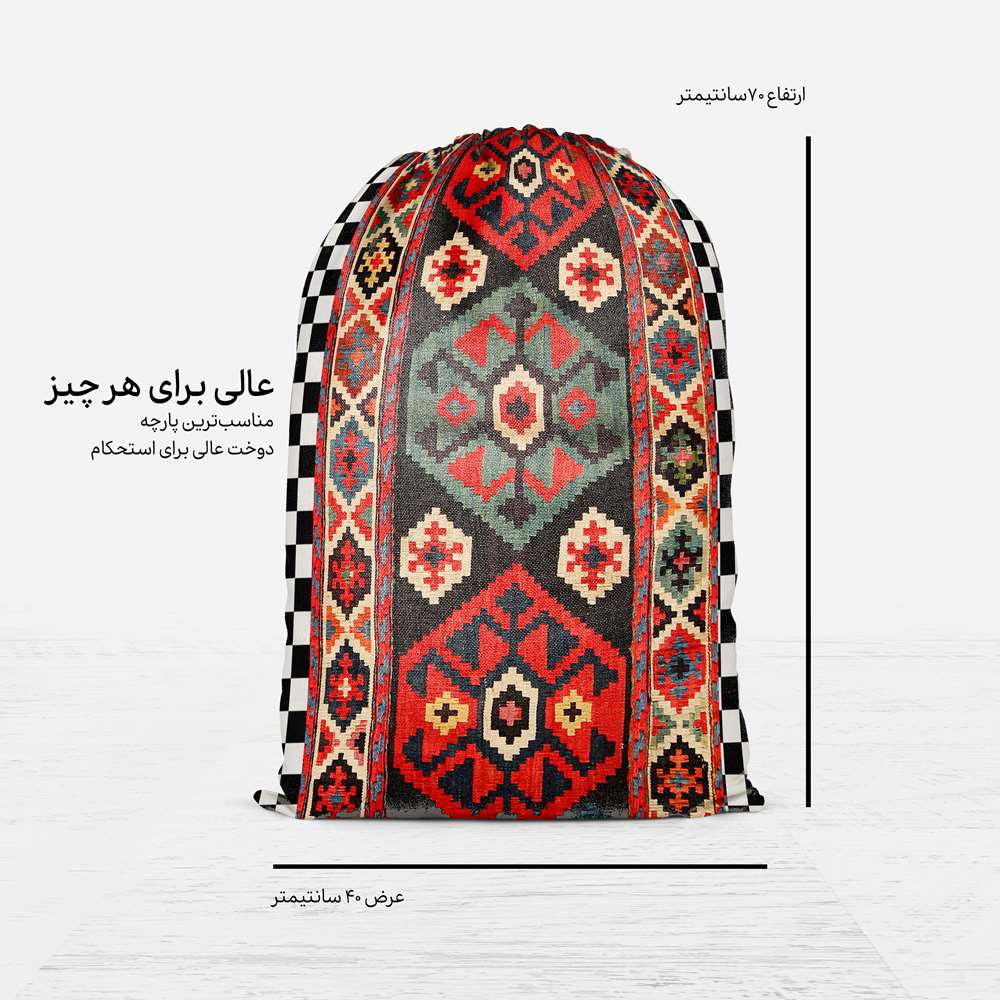 Price and Buy Persian Drawstring Sport Bag Model Torkaman - Image 3