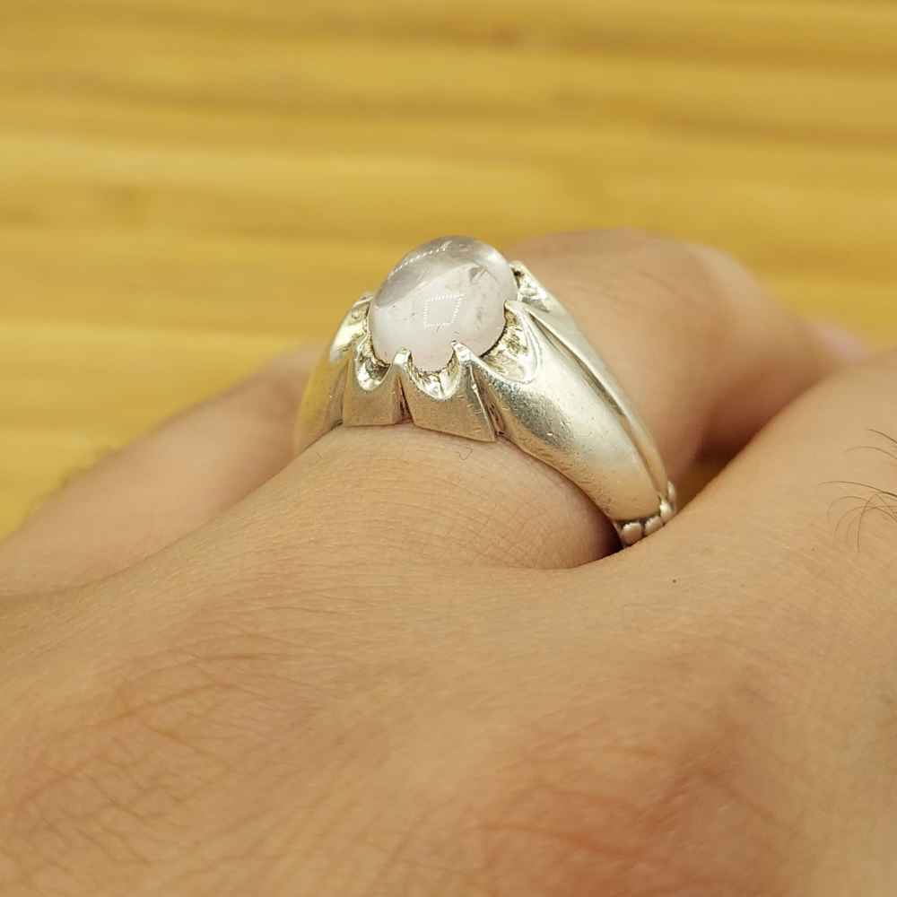 Price and Buy Persian Dur-e Najaf Silver Ring For Men Elegance Borhan - Image 4